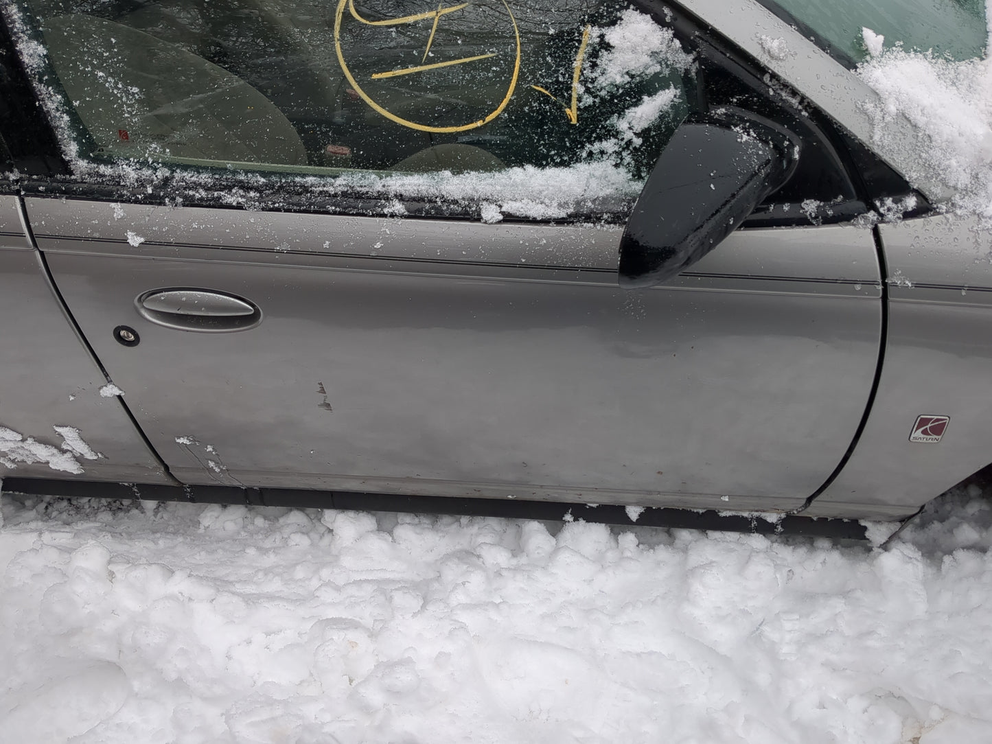 1996-1999 Saturn Sl2 Passenger Front Door Oem - Oemusedautoparts1.com