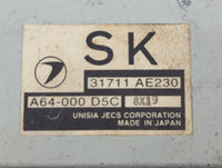 1999 Subaru Forester PCM Engine Control Computer ECU ECM PCU OEM P/N:31711 AE230 Fits OEM Used Auto Parts - Oemusedautoparts
