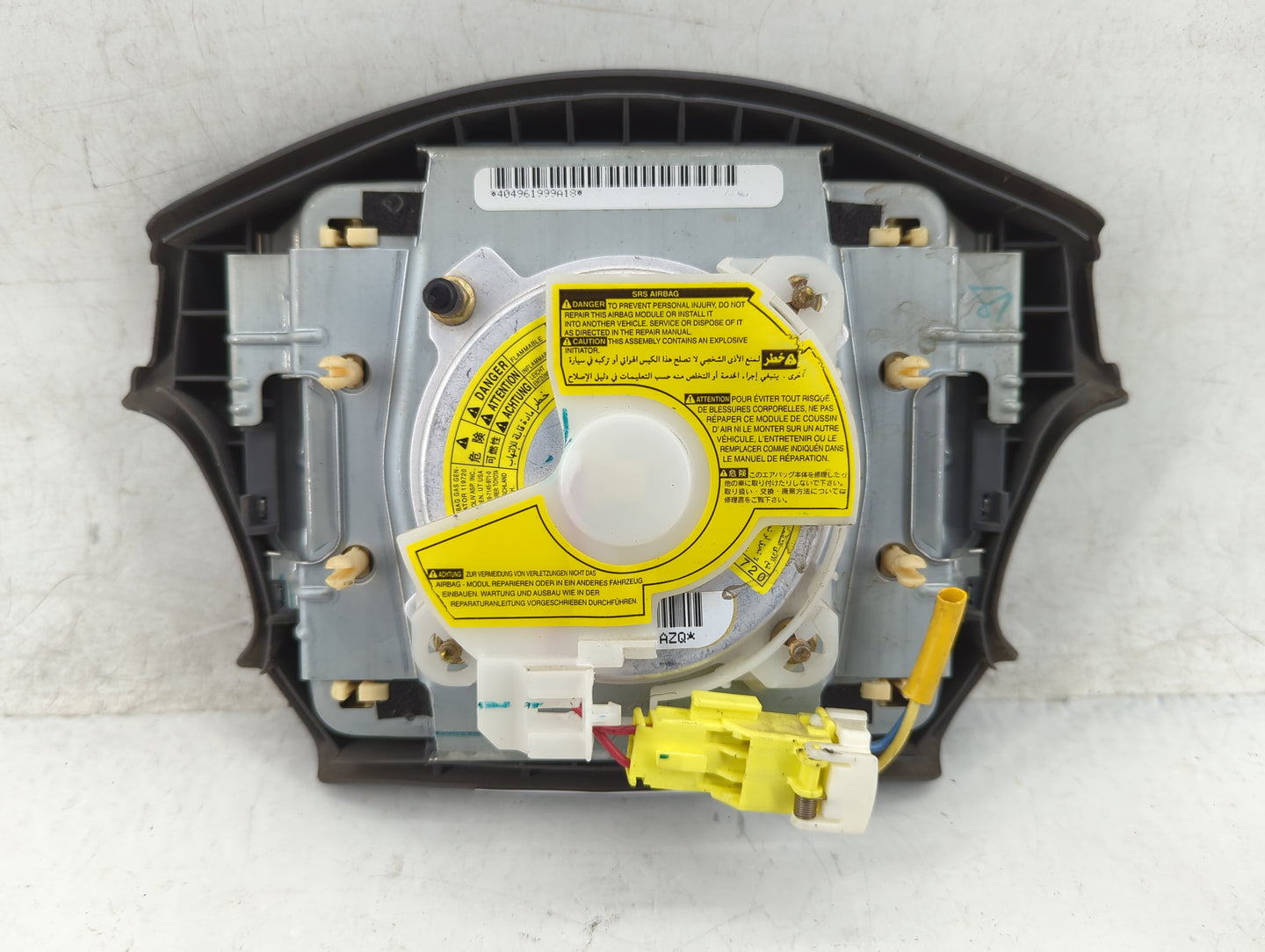 1998-1999 Toyota Camry Air Bag Driver Left Steering Wheel Mounted Fits Fits 1998 1999 OEM Used Auto Parts - Oemusedautoparts