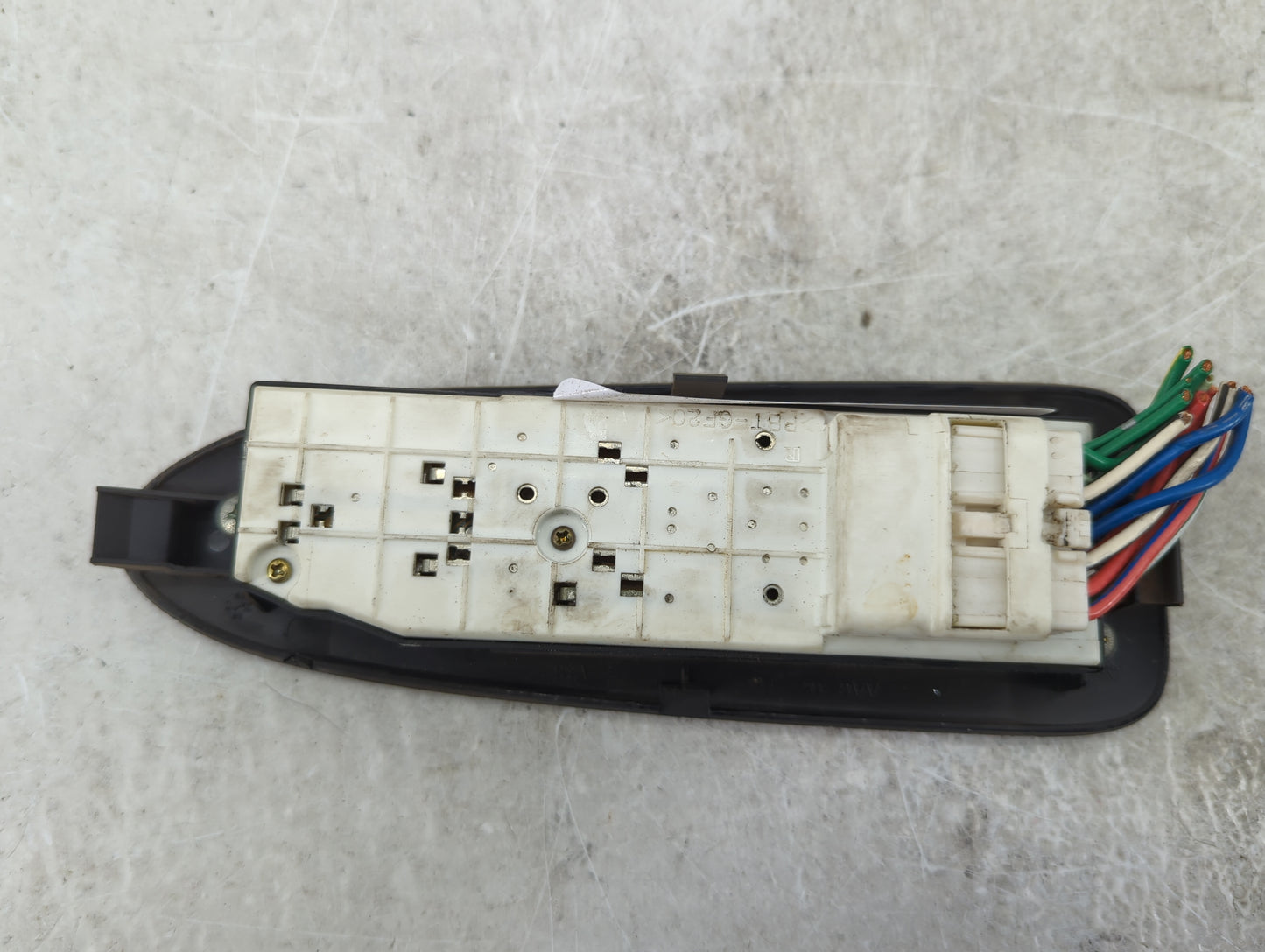 1999 Toyota Camry Master Power Window Switch Replacement Driver Side Left Fits OEM Used Auto Parts - Oemusedautoparts1.com