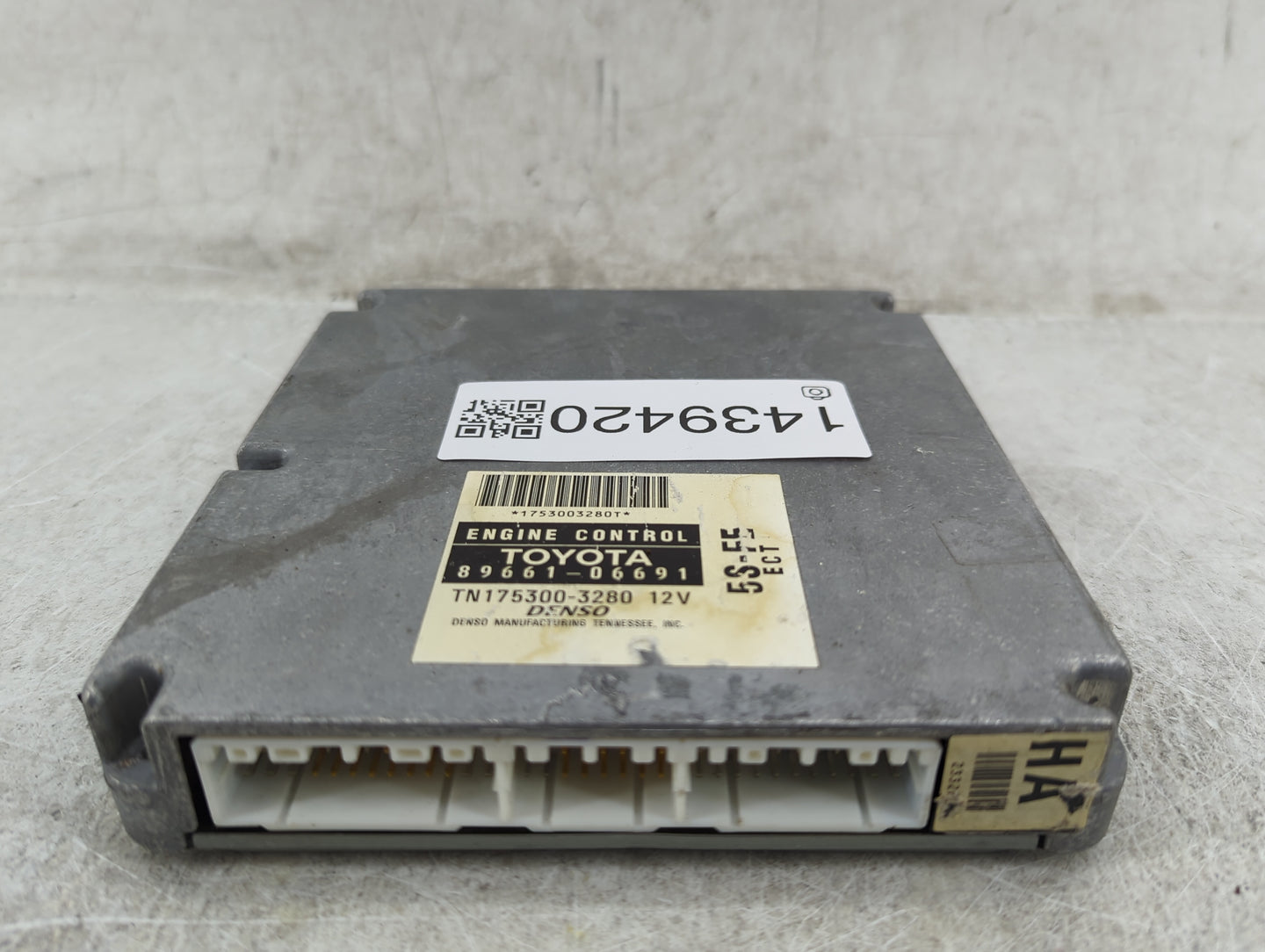 1999 Toyota Camry PCM Engine Control Computer ECU ECM PCU OEM P/N:89661-06691 175300-3280 Fits OEM Used Auto Parts - Oemused