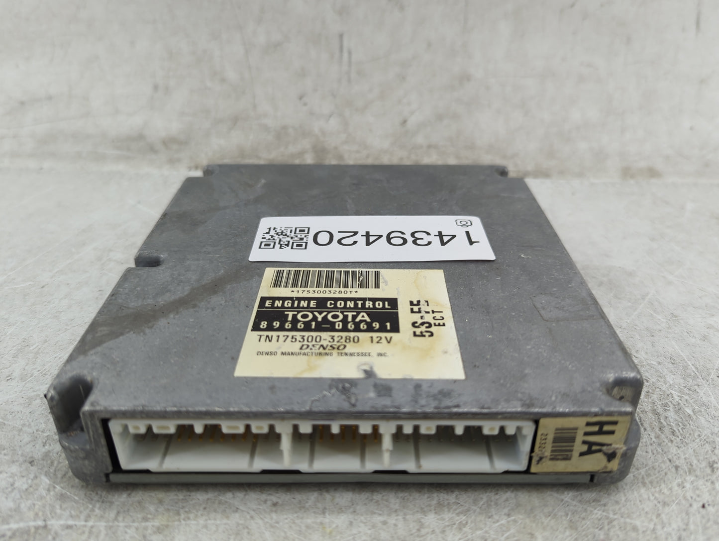 1999 Toyota Camry PCM Engine Control Computer ECU ECM PCU OEM P/N:89661-06691 175300-3280 Fits OEM Used Auto Parts - Oemused