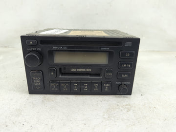 1998-1999 Toyota Camry Radio AM FM Cd Player Receiver Replacement P/N:86120-AA030 Fits Fits 1998 1999 OEM Used Auto Parts - 