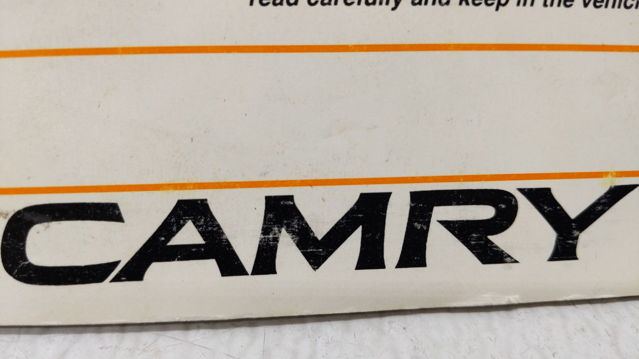 1999 Toyota Camry Owners Manual Book Guide OEM Used Auto Parts - Oemusedautoparts1.com