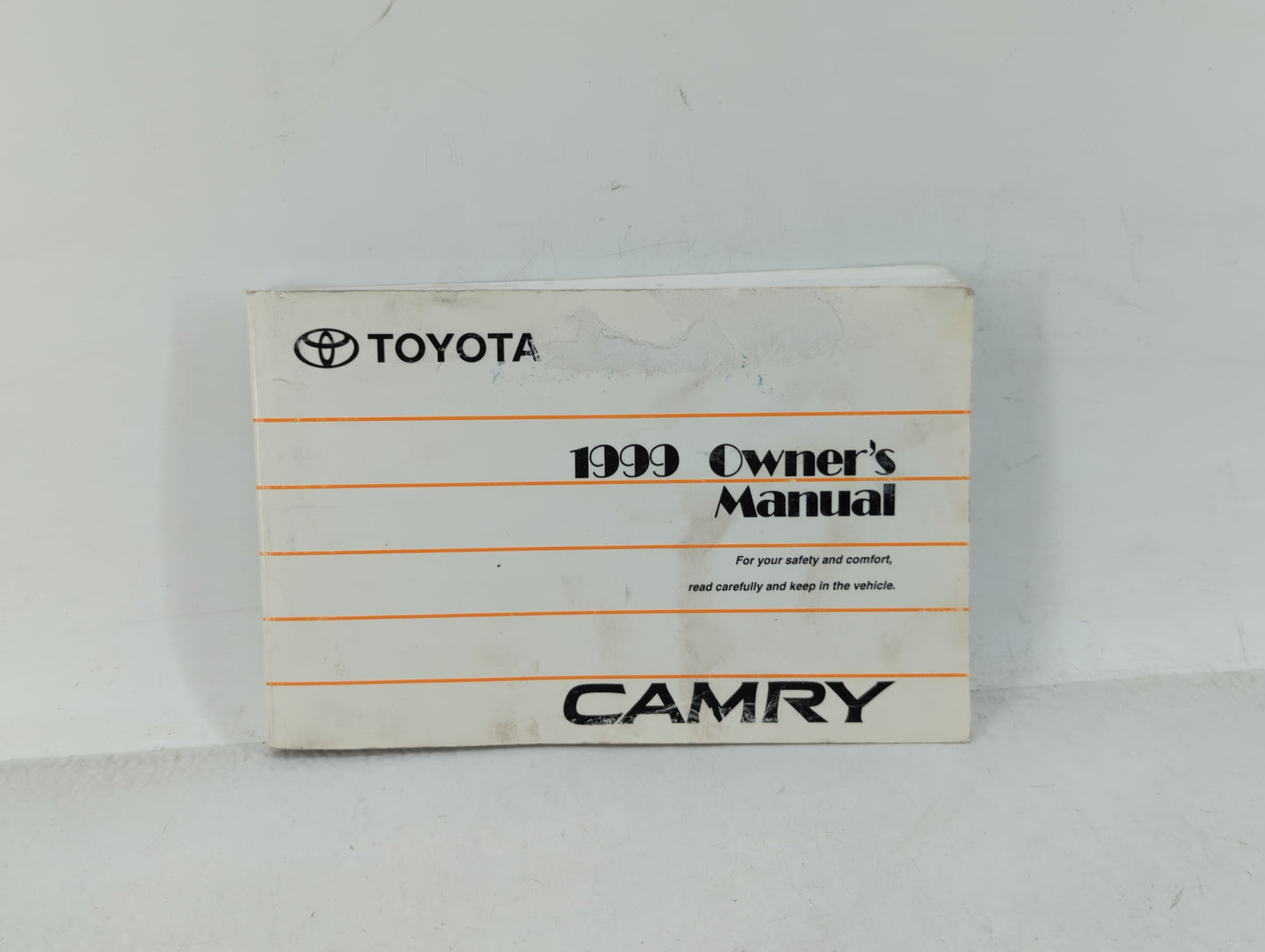 1999 Toyota Camry Owners Manual Book Guide OEM Used Auto Parts - Oemusedautoparts1.com