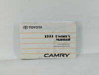 1999 Toyota Camry Owners Manual Book Guide OEM Used Auto Parts - Oemusedautoparts1.com