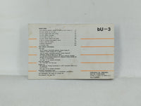 1999 Toyota Camry Owners Manual Book Guide OEM Used Auto Parts - Oemusedautoparts1.com