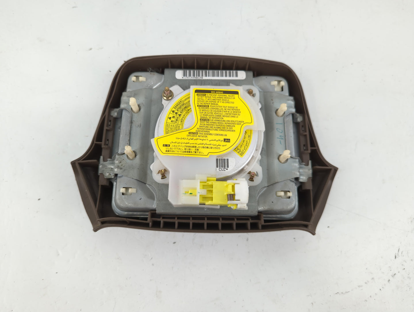 1999 Toyota Tacoma Air Bag Driver Left Steering Wheel Mounted Fits OEM Used Auto Parts - Oemusedautoparts1.com