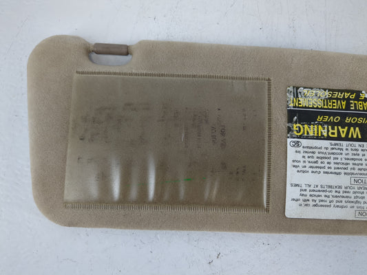 1999 Toyota Tacoma Sun Visor Shade Replacement Driver Left Mirror Fits OEM Used Auto Parts
