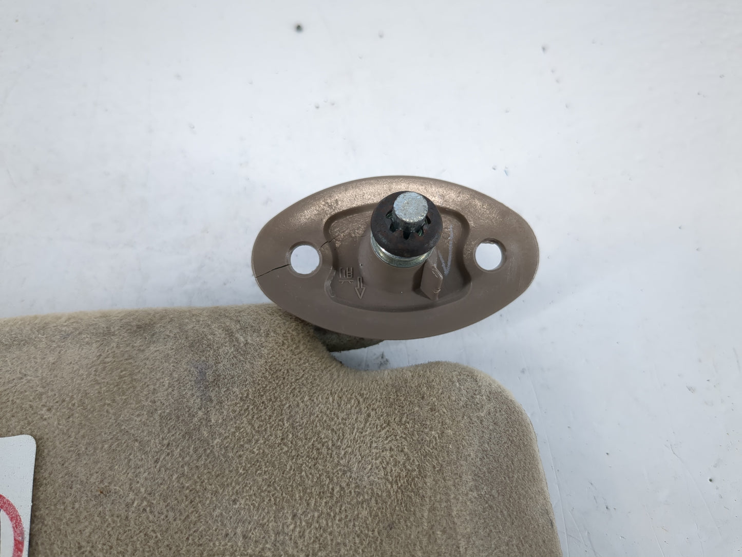 1999 Toyota Tacoma Sun Visor Shade Replacement Driver Left Mirror Fits OEM Used Auto Parts - Oemusedautoparts1.com