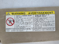 1999 Toyota Tacoma Sun Visor Shade Replacement Passenger Right Mirror Fits OEM Used Auto Parts - Oemusedautoparts1.com