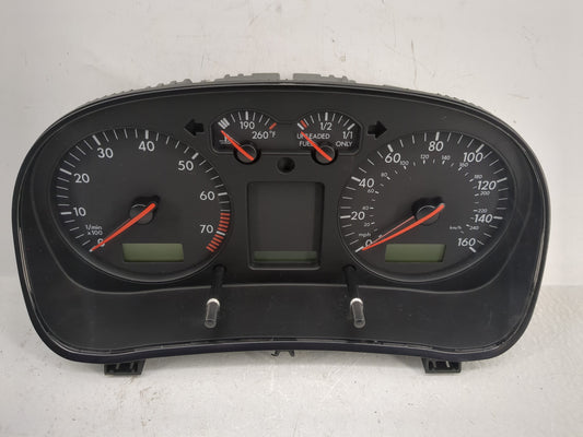 1999 Volkswagen Jetta Instrument Cluster Speedometer Gauges P/N:1J0 919 951C Fits OEM Used Auto Parts - Oemusedautoparts1.co