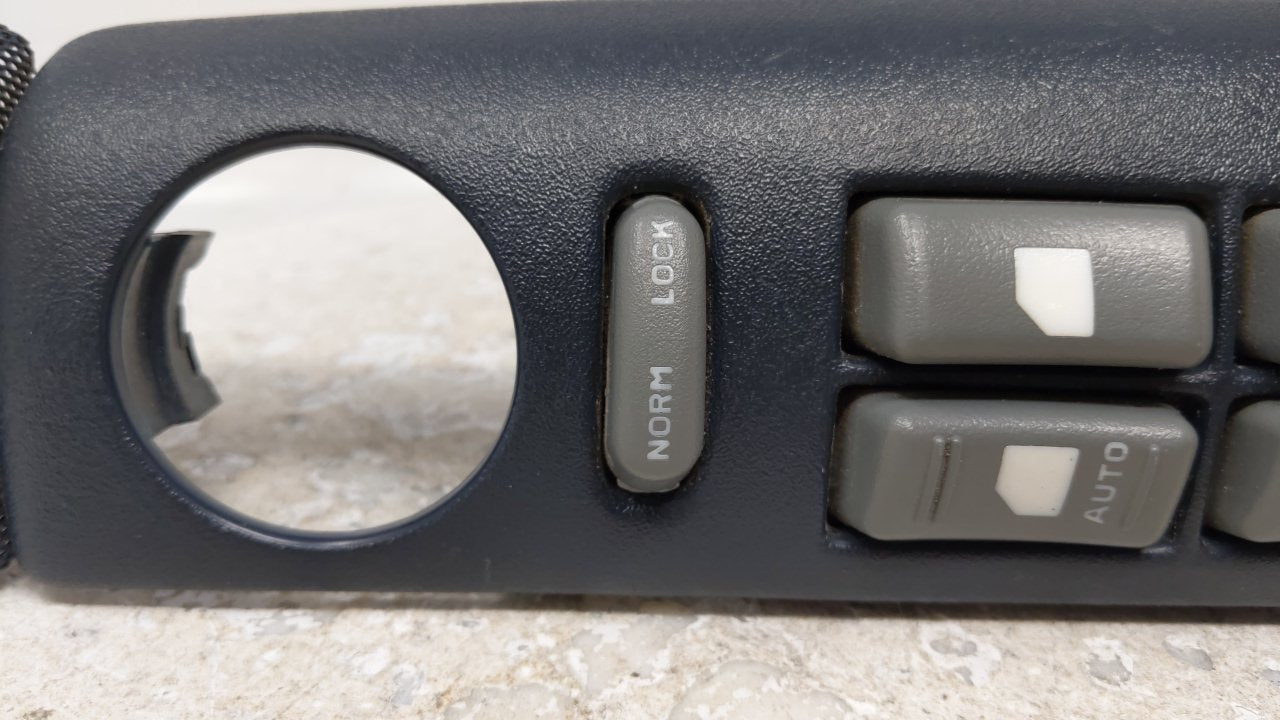 1999 Saab 99 Master Power Window Switch Replacement Driver Side Left Fits OEM Used Auto Parts - Oemusedautoparts1.com