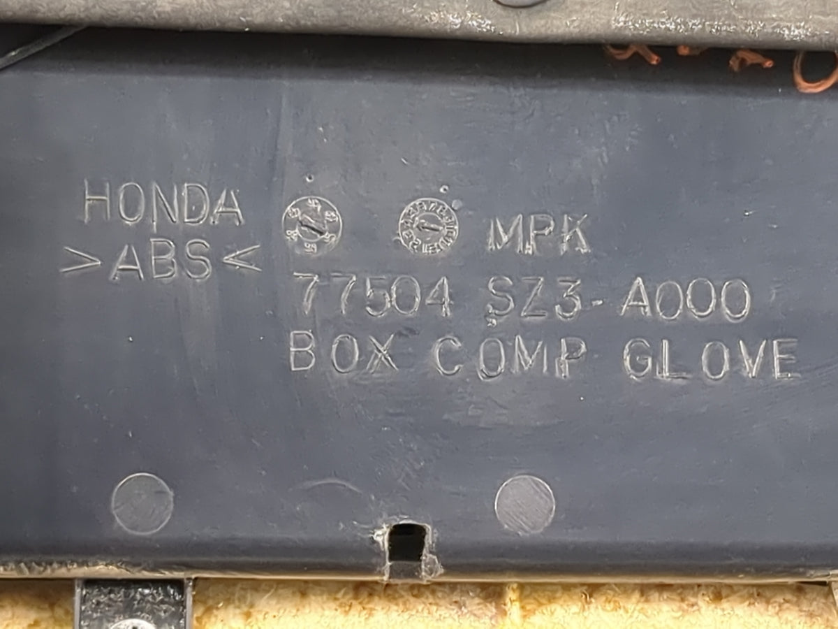 2000 Acura Rl Passenger Glove Box Door Storage Compartment Tan - Oemusedautoparts1.com