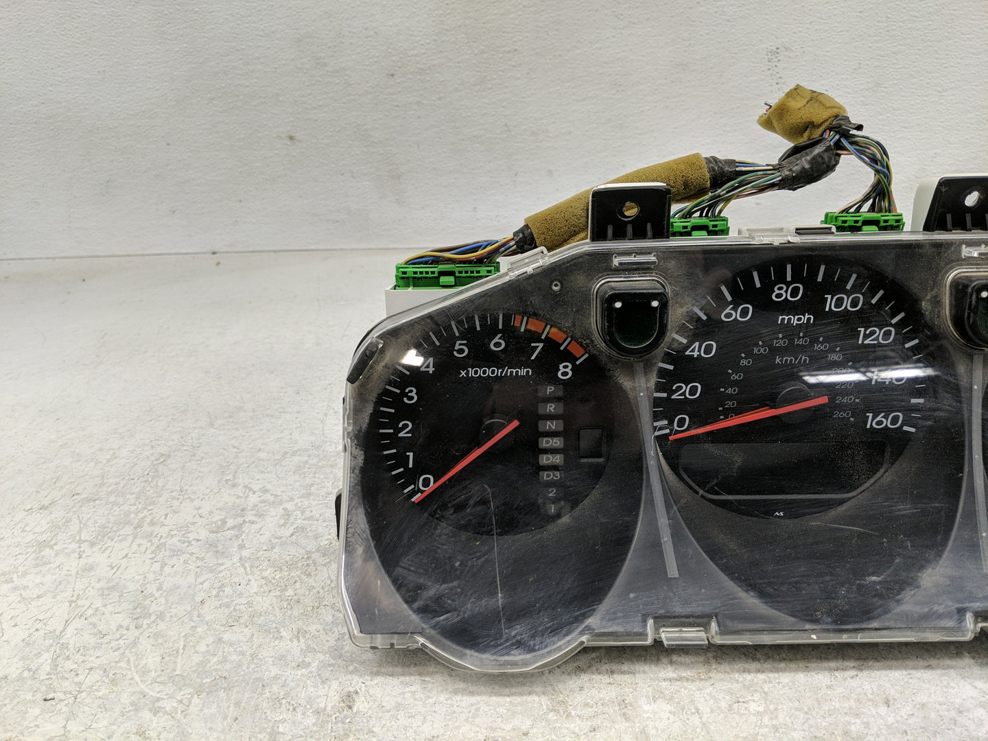 2000-2003 Acura Tl Instrument Cluster Speedometer Gauges P/N:HR0252101M0CO Fits Fits 2000 2001 2002 2003 OEM Used Auto Parts