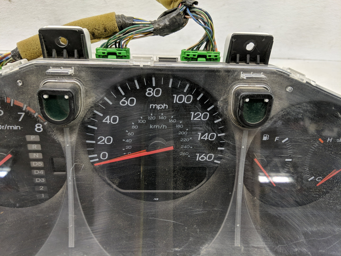2000-2003 Acura Tl Instrument Cluster Speedometer Gauges P/N:HR0252101M0CO Fits Fits 2000 2001 2002 2003 OEM Used Auto Parts