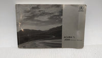 2000 Acura Tl Owners Manual Book Guide OEM Used Auto Parts - Oemusedautoparts1.com