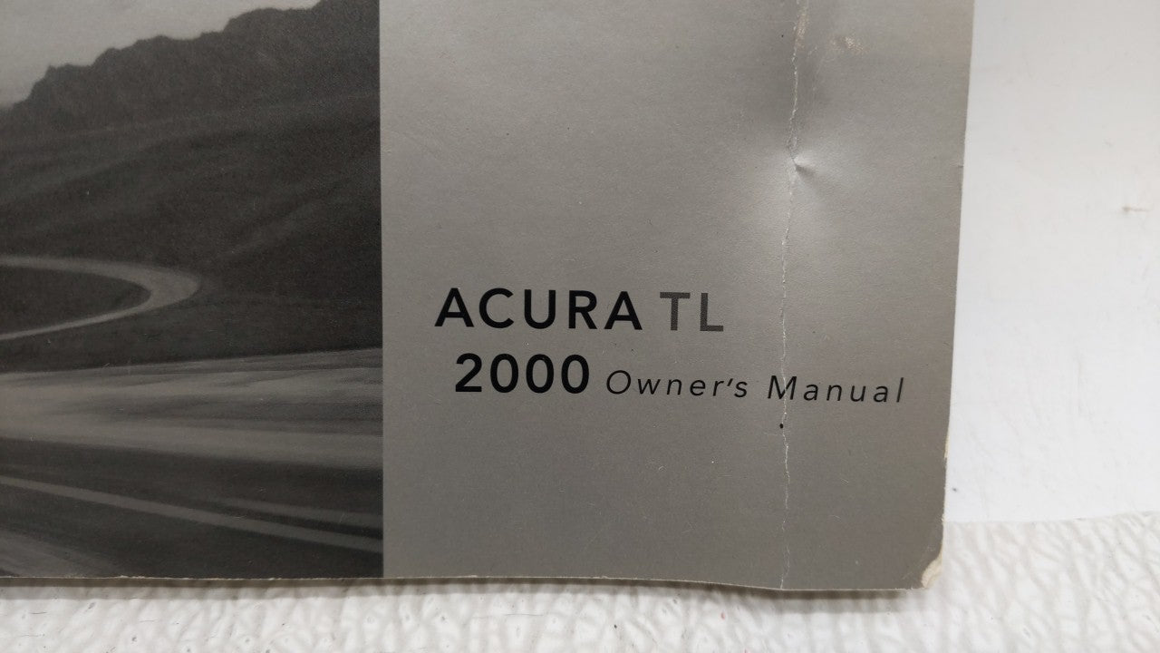 2000 Acura Tl Owners Manual Book Guide OEM Used Auto Parts - Oemusedautoparts1.com