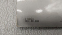 2000 Acura Tl Owners Manual Book Guide OEM Used Auto Parts - Oemusedautoparts1.com