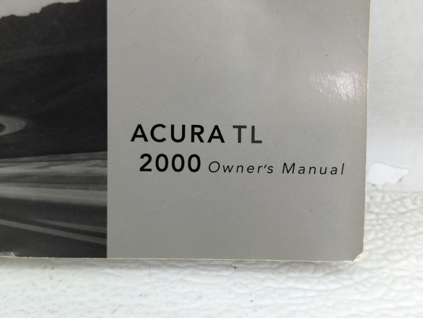 2000 Acura Tl Owners Manual Book Guide OEM Used Auto Parts - Oemusedautoparts1.com