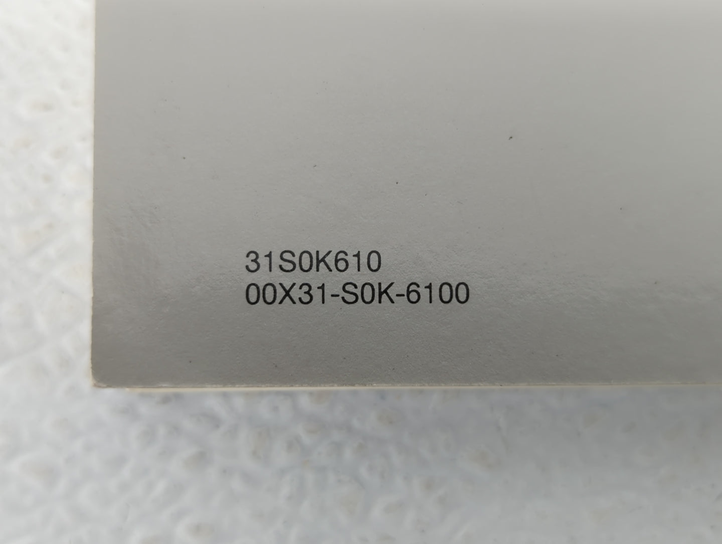 2000 Acura Tl Owners Manual Book Guide OEM Used Auto Parts - Oemusedautoparts1.com