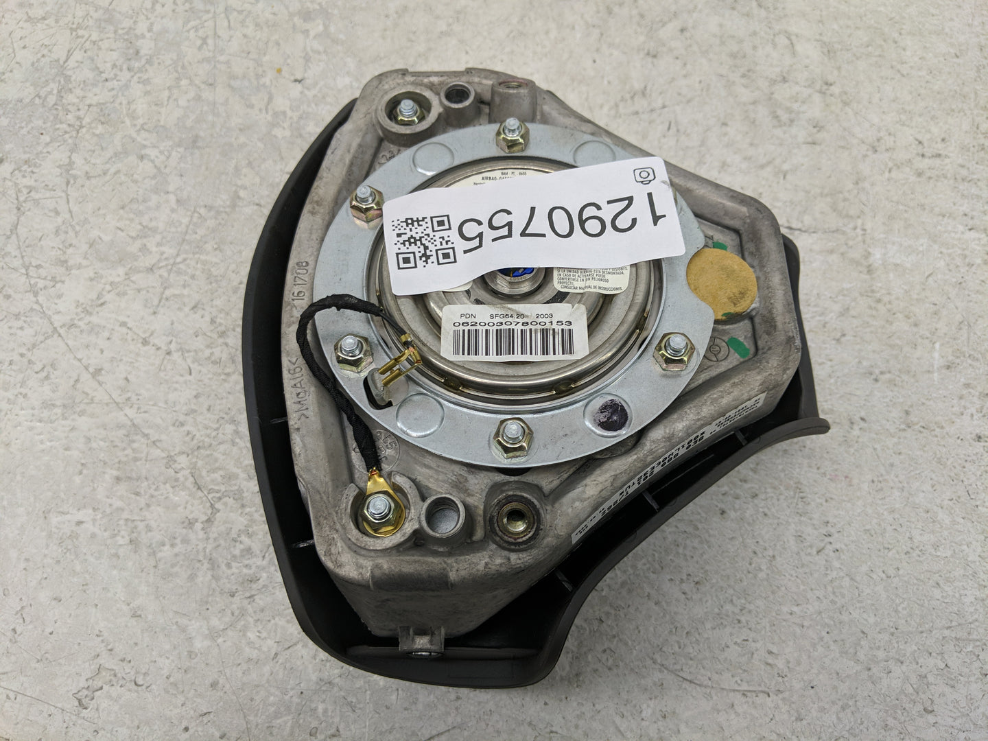2000 Audi A3 Air Bag Driver Left Steering Wheel Mounted P/N:8E0 880 201 J Fits Fits 1997 1998 1999 2001 2002 OEM Used Auto P