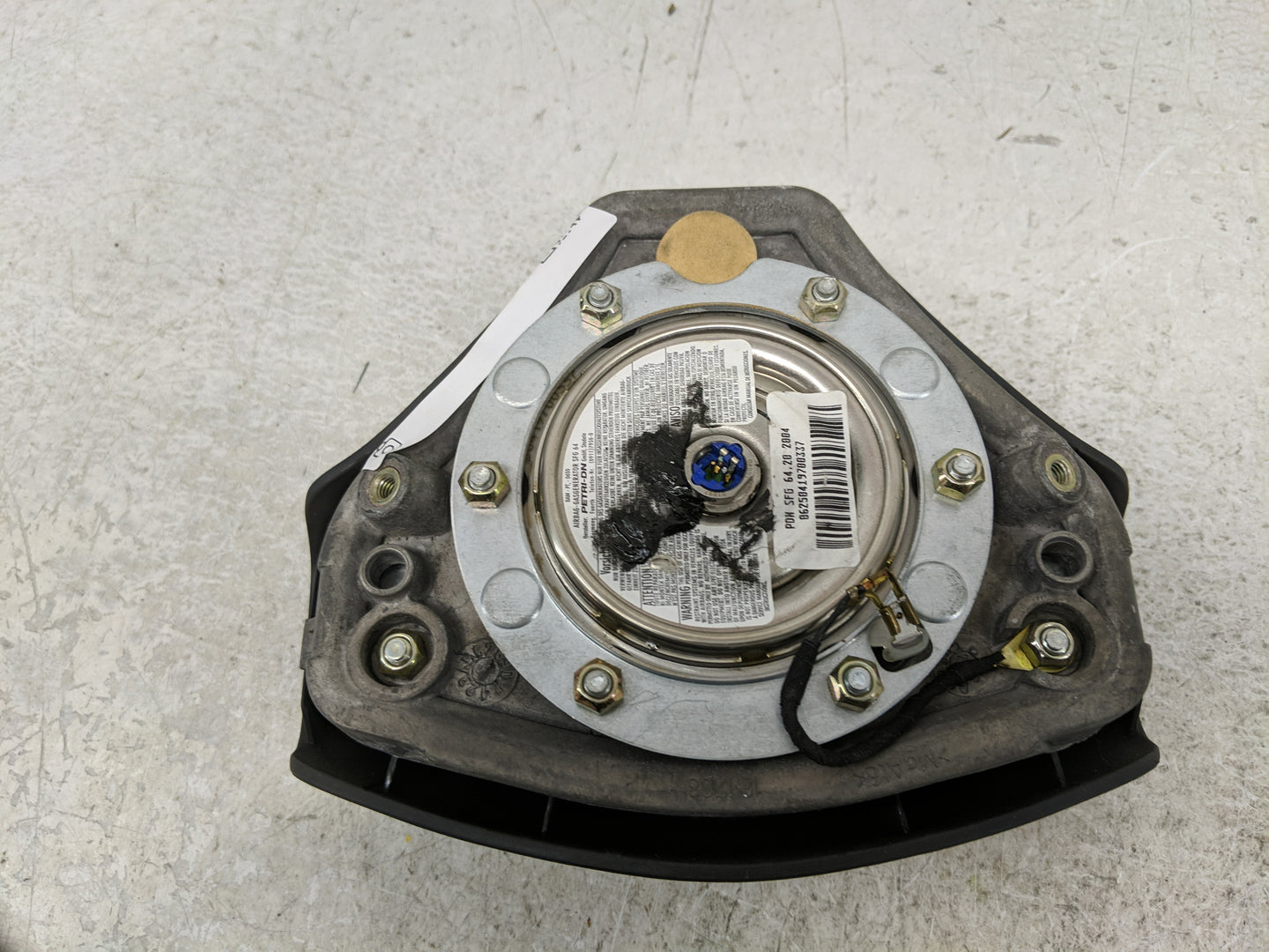 2000 Audi A3 Air Bag Driver Left Steering Wheel Mounted P/N:8E0 880 201 J Fits Fits 1997 1998 1999 2001 2002 OEM Used Auto P