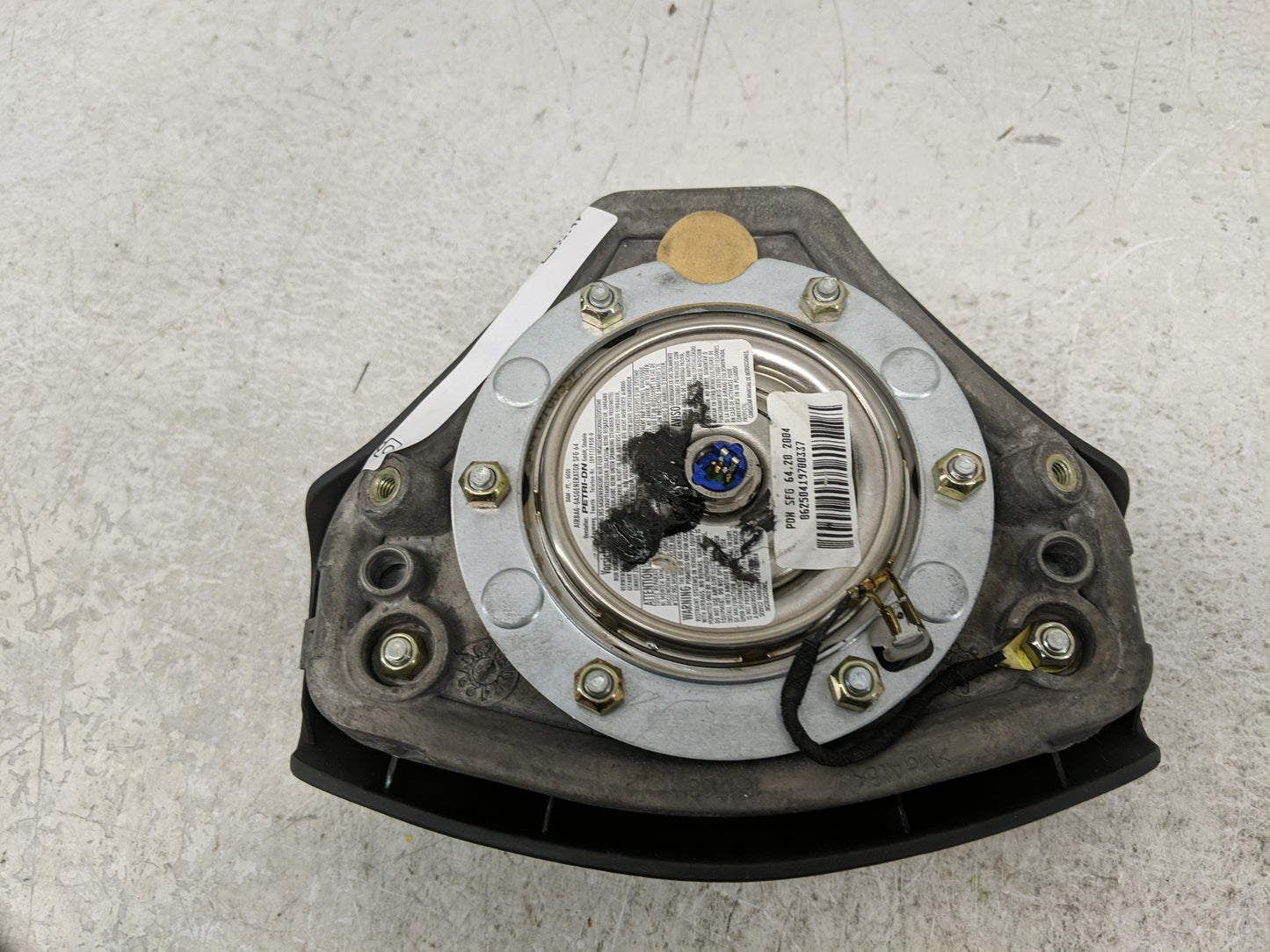 2000 Audi A3 Air Bag Driver Left Steering Wheel Mounted P/N:8E0 880 201 J Fits Fits 1997 1998 1999 2001 2002 OEM Used Auto P