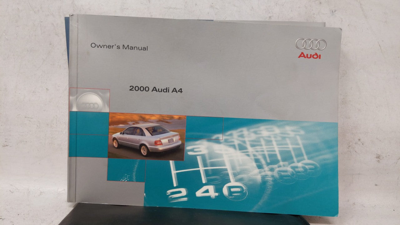 2000 Audi A4 Owners Manual Book Guide OEM Used Auto Parts - Oemusedautoparts1.com