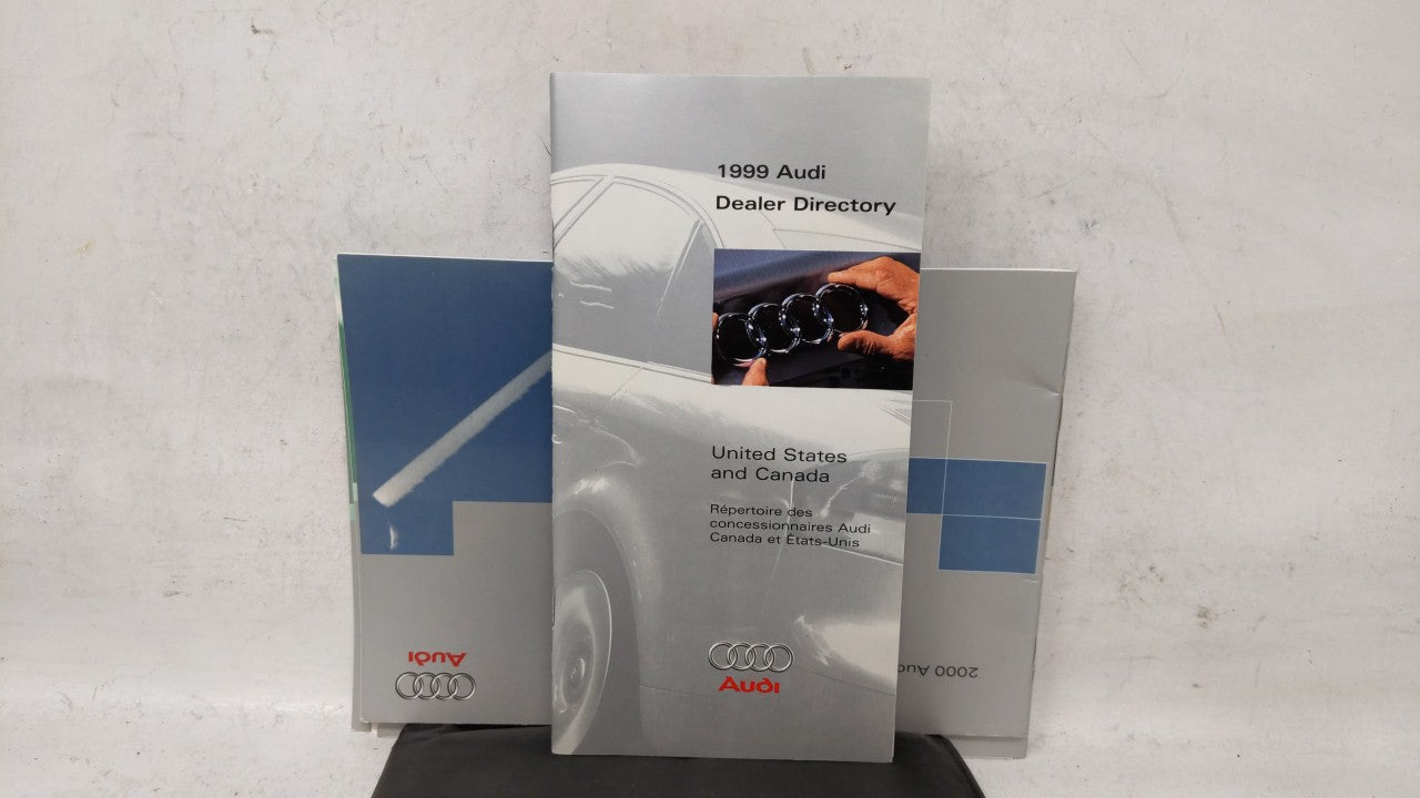 2000 Audi A4 Owners Manual Book Guide OEM Used Auto Parts - Oemusedautoparts1.com