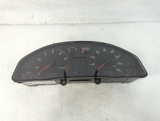 2000 Audi A4 Instrument Cluster Speedometer Gauges P/N:8D0 920 980 C Fits OEM Used Auto Parts - Oemusedautoparts1.com