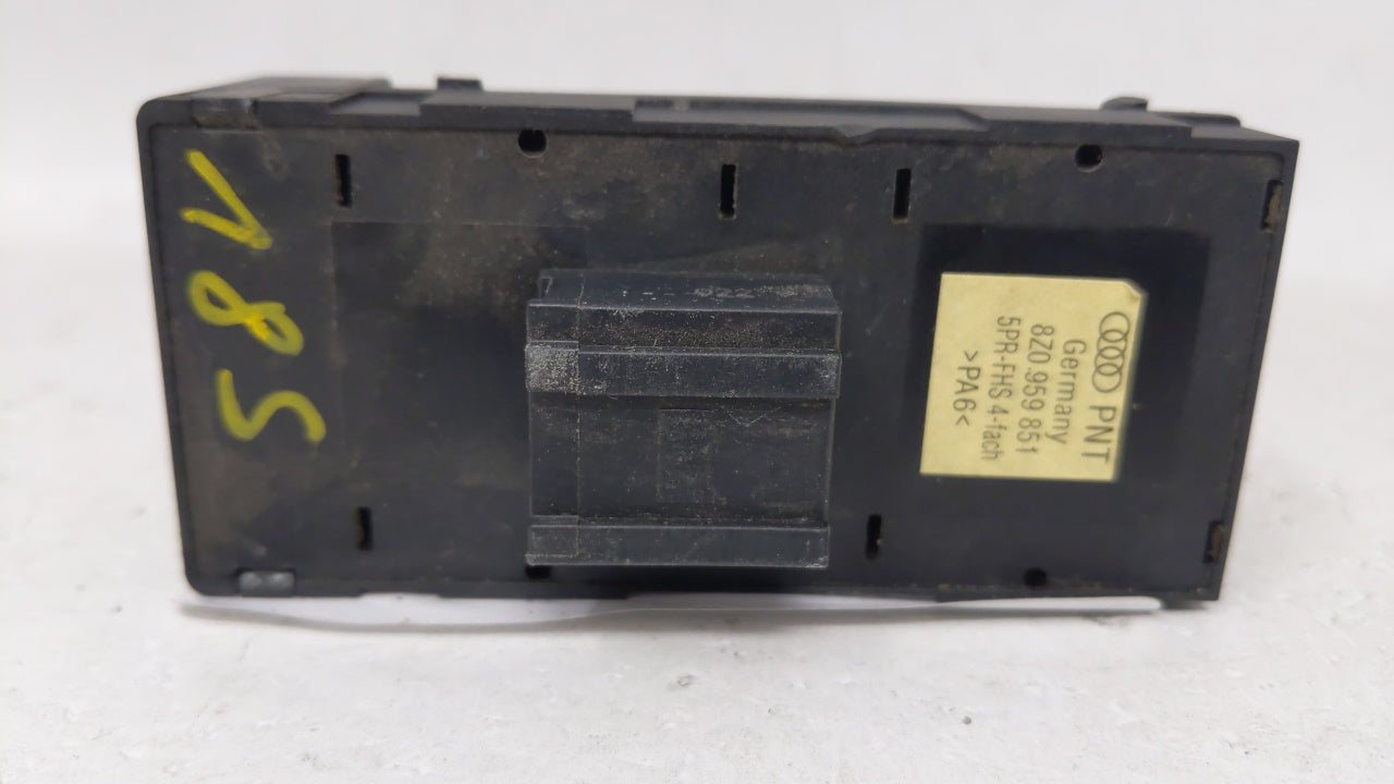 2000 Audi S4 Master Power Window Switch Replacement Driver Side Left Fits OEM Used Auto Parts - Oemusedautoparts1.com