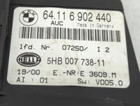 2000 Bmw 323 Climate Control Module Temperature AC/Heater Replacement P/N:64116902440 5HB007738-11 Fits OEM Used Auto Parts 