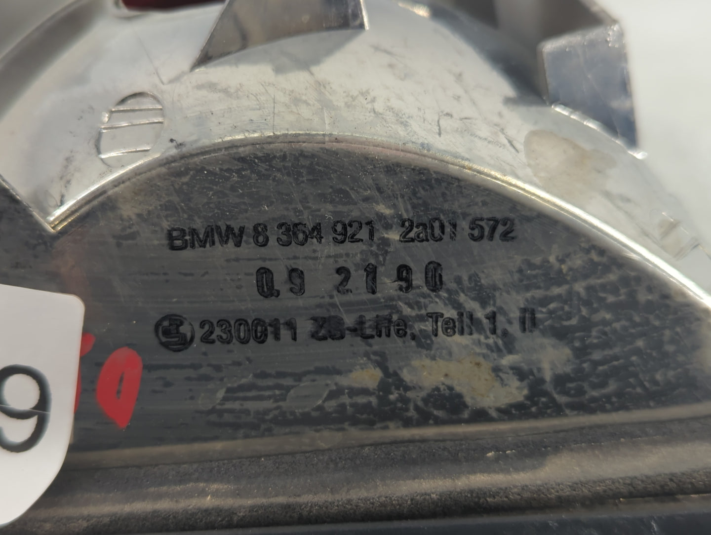 2000 Bmw 323i Tail Light Assembly Driver Left OEM P/N:8 353 030 8 364 921 Fits Fits 2001 2002 2003 OEM Used Auto Parts - Oem