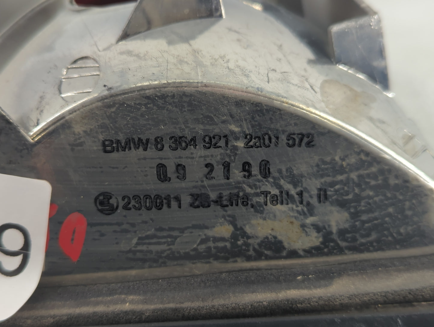 2000 Bmw 323i Tail Light Assembly Driver Left OEM P/N:8 353 030 8 364 921 Fits Fits 2001 2002 2003 OEM Used Auto Parts - Oem