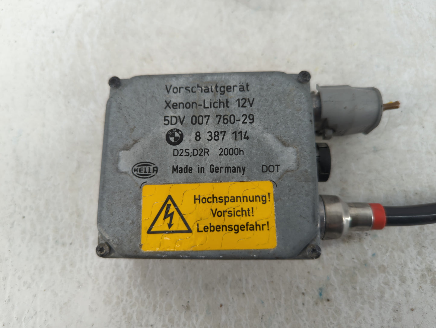 1997-2000 Bmw 528i Headlight Ballast Head Light - Oemusedautoparts1.com