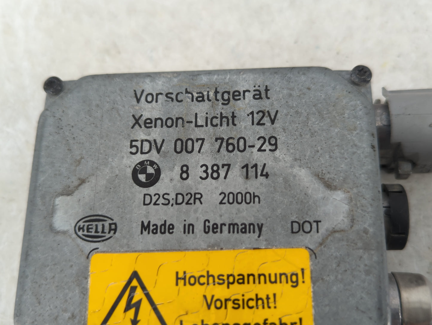 1997-2000 Bmw 528i Headlight Ballast Head Light - Oemusedautoparts1.com