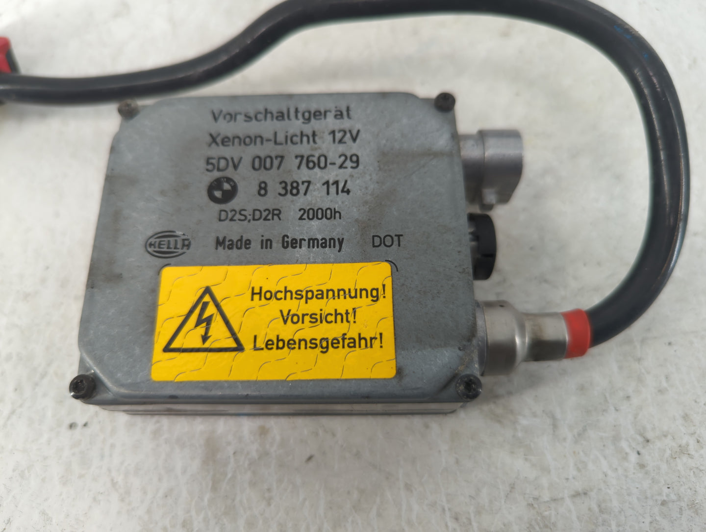 1997-2000 Bmw 528i Headlight Ballast Head Light - Oemusedautoparts1.com