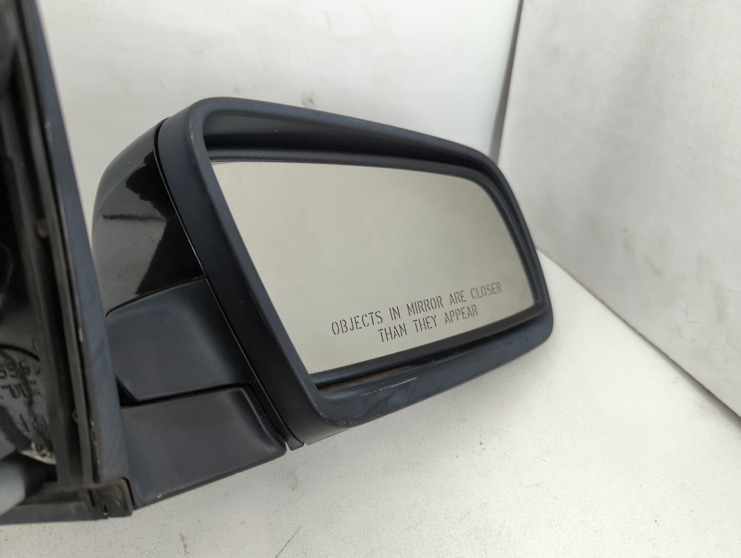 2000 Bmw 528i Passenger Right Side View Manual Door Mirror Black - Oemusedautoparts1.com