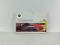 2000 Bmw X3 Owners Manual Book Guide OEM Used Auto Parts - Oemusedautoparts1.com