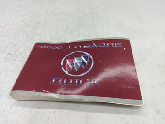 compare product 2000 Buick Lesabre Owners Manual Book Guide P/N:25712660 B OEM Used Auto Parts