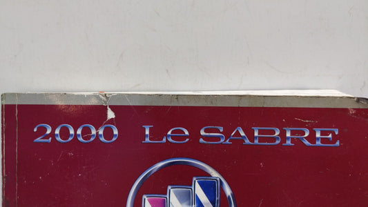 2000 Buick Lesabre Owners Manual Book Guide OEM Used Auto Parts