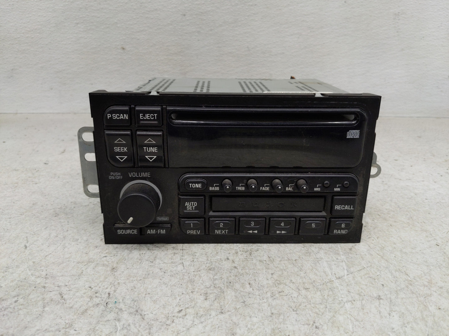 1996-2000 Buick Park Avenue Radio AM FM Cd Player Receiver Replacement P/N:09375604 Fits Fits 1996 1997 1998 1999 2000 OEM U