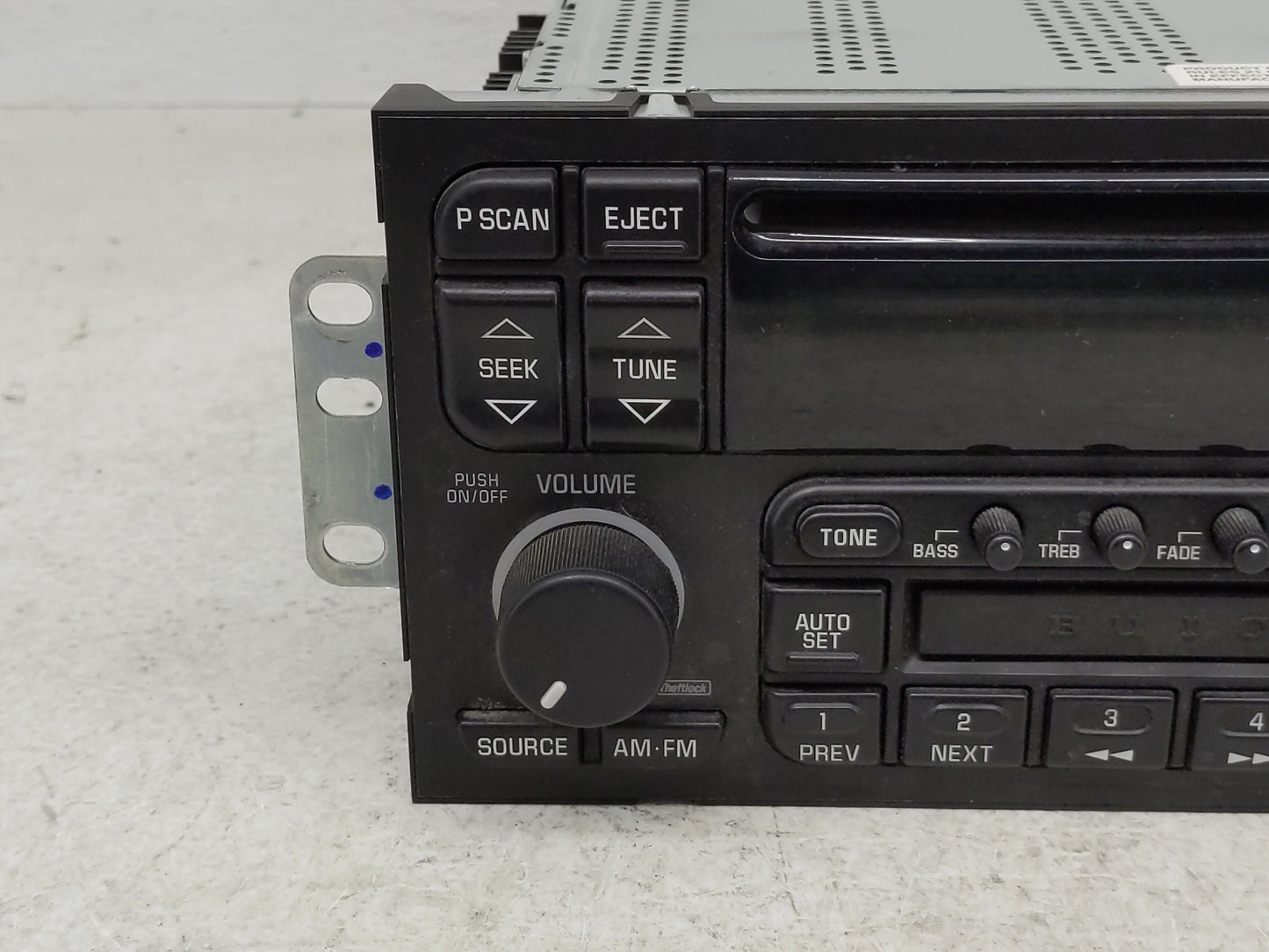 1996-2000 Buick Park Avenue Radio AM FM Cd Player Receiver Replacement P/N:09375604 Fits Fits 1996 1997 1998 1999 2000 OEM U