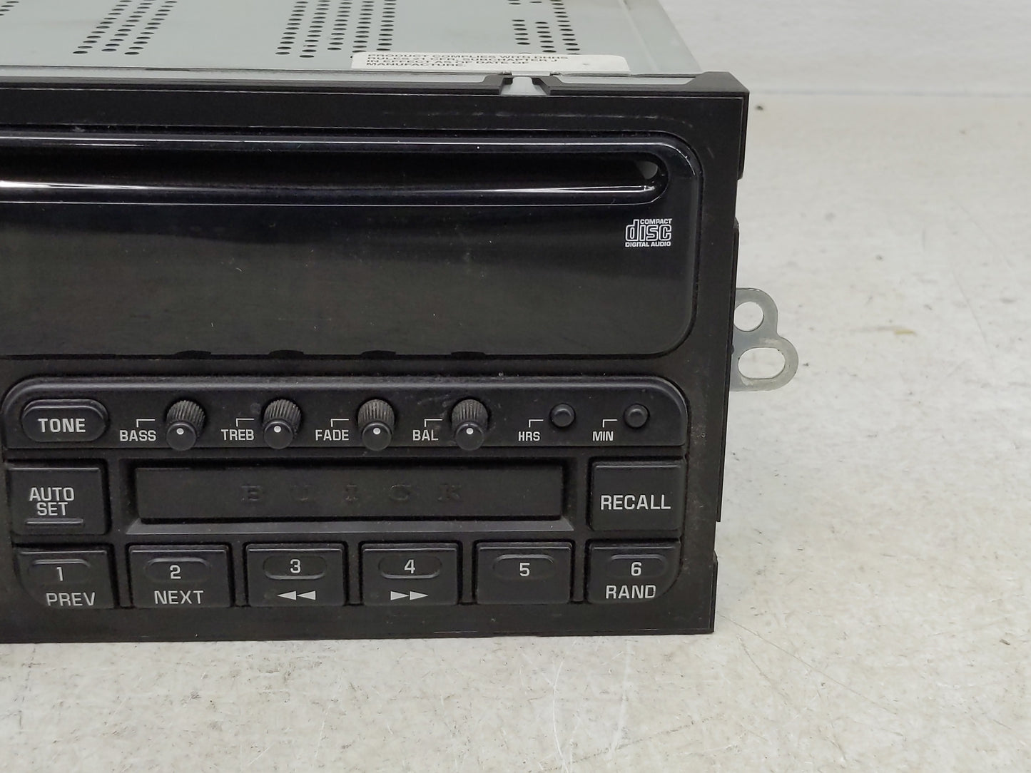 1996-2000 Buick Park Avenue Radio AM FM Cd Player Receiver Replacement P/N:09375604 Fits Fits 1996 1997 1998 1999 2000 OEM U