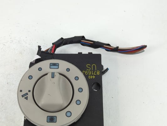 2000 Cadillac Catera Headlight Head Light Switch Lamp Control