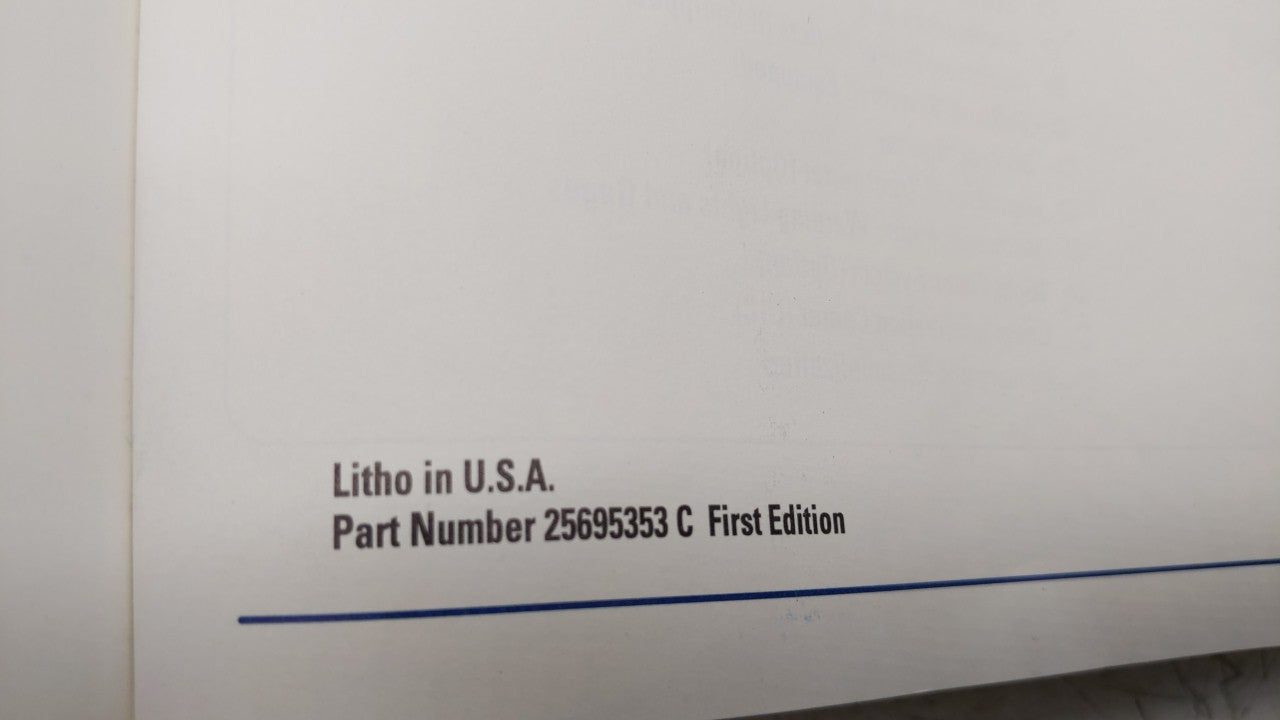 2000 Cadillac Deville Owners Manual Book Guide OEM Used Auto Parts - Oemusedautoparts1.com