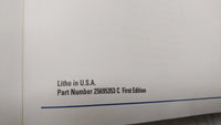 2000 Cadillac Deville Owners Manual Book Guide OEM Used Auto Parts - Oemusedautoparts1.com