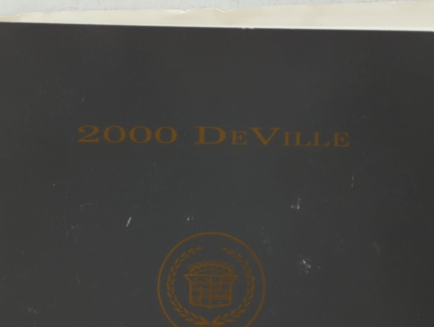 2000 Cadillac Deville Owners Manual Book Guide OEM Used Auto Parts - Oemusedautoparts1.com