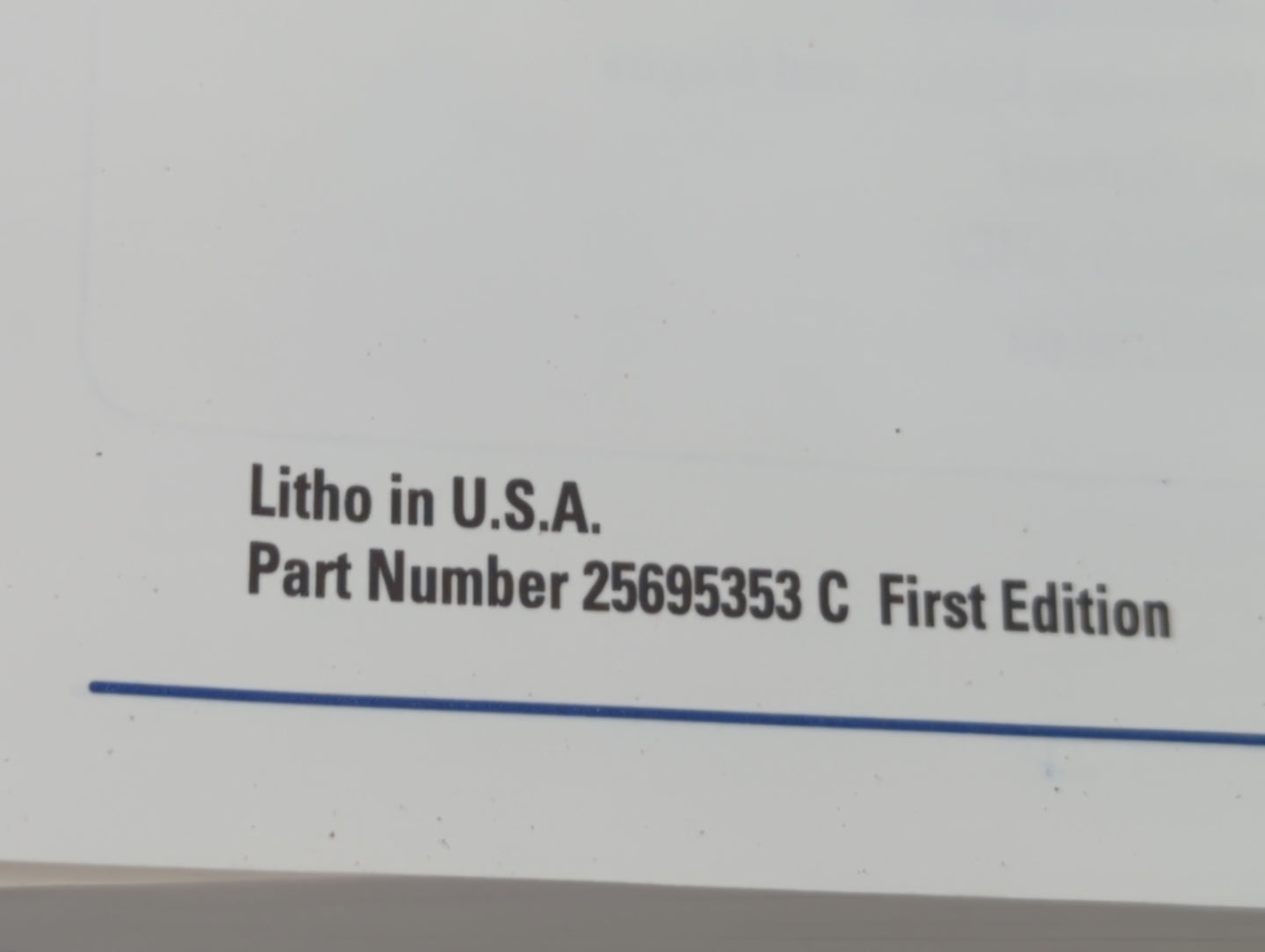 2000 Cadillac Deville Owners Manual Book Guide OEM Used Auto Parts - Oemusedautoparts1.com